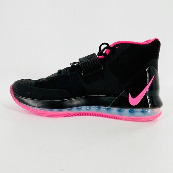 Nike Air Force Max "Pink Blast" Basketball Shoe - Picture 1 of 8